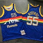 Nuggets 55 Dikembe Mutombo Blue 1991 92 Hardwood Classics Swingman Jersey Mixiu,baseball caps,new era cap wholesale,wholesale hats